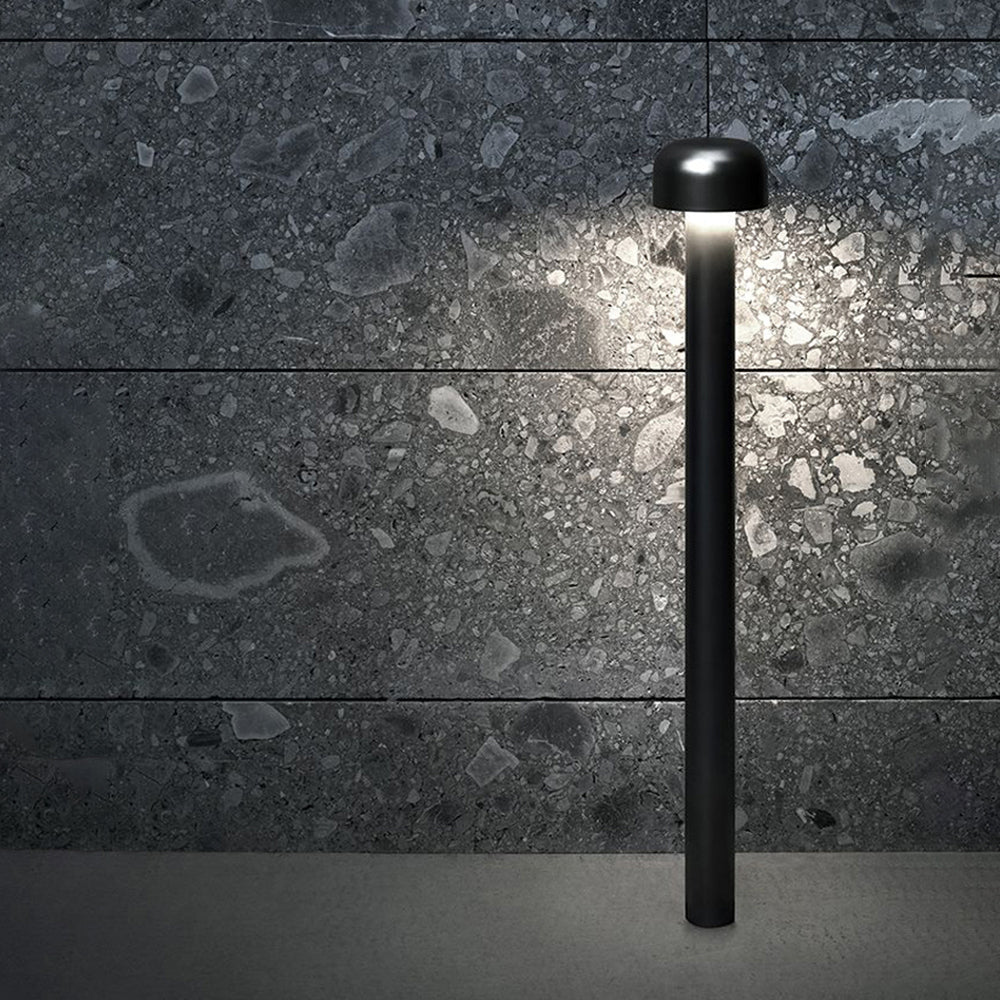 Orr Mushroom-Shaped Outdoor Path Light – Modern Metal Design