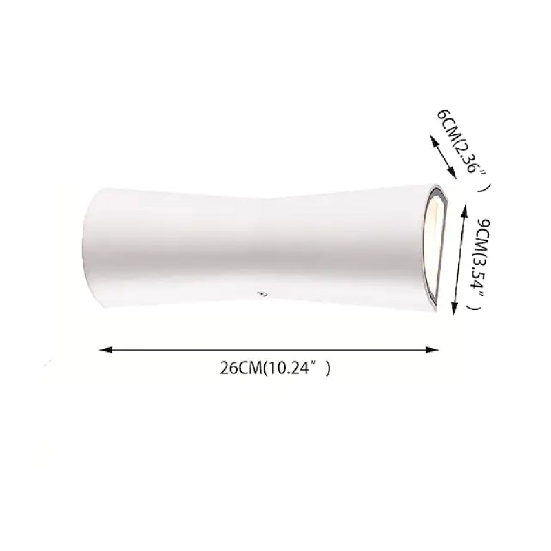 Orr Minimalist Torch Outdoor Wall Lamp – Waterproof LED Lighting