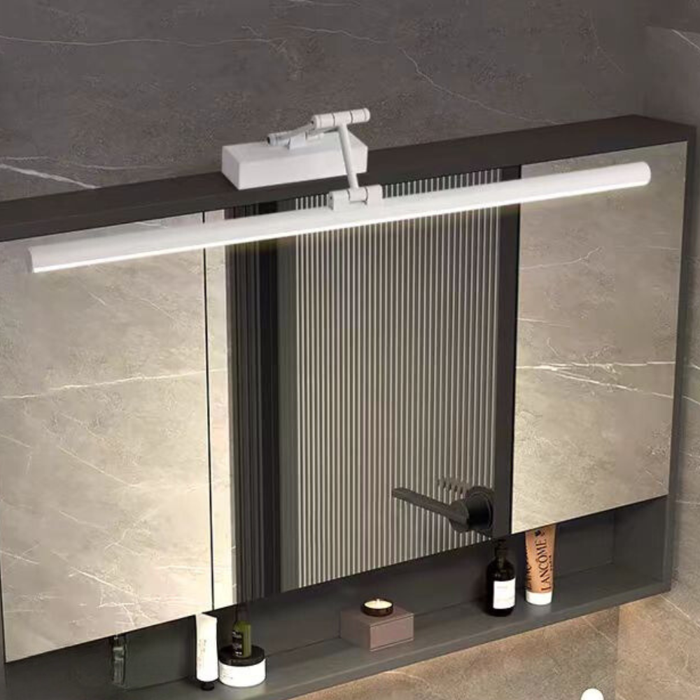 Edge Linear LED Vanity Wall Lamp – Metal Frame, Acrylic Shade