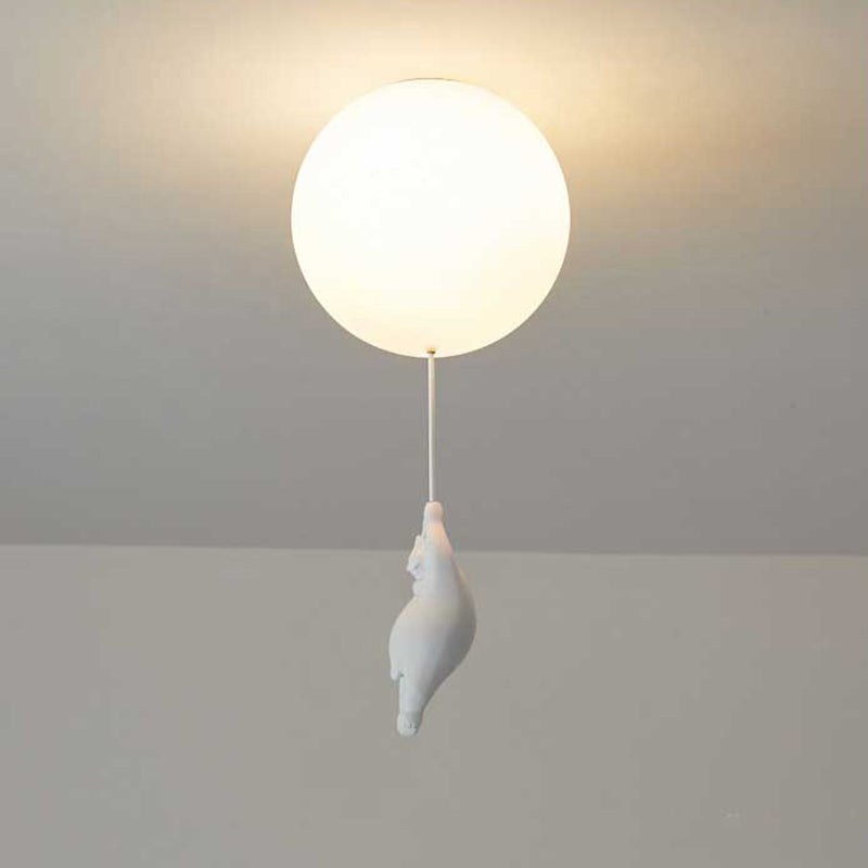Bear Balloons Ceiling Light – LED Flush Mount, 3 Colours
