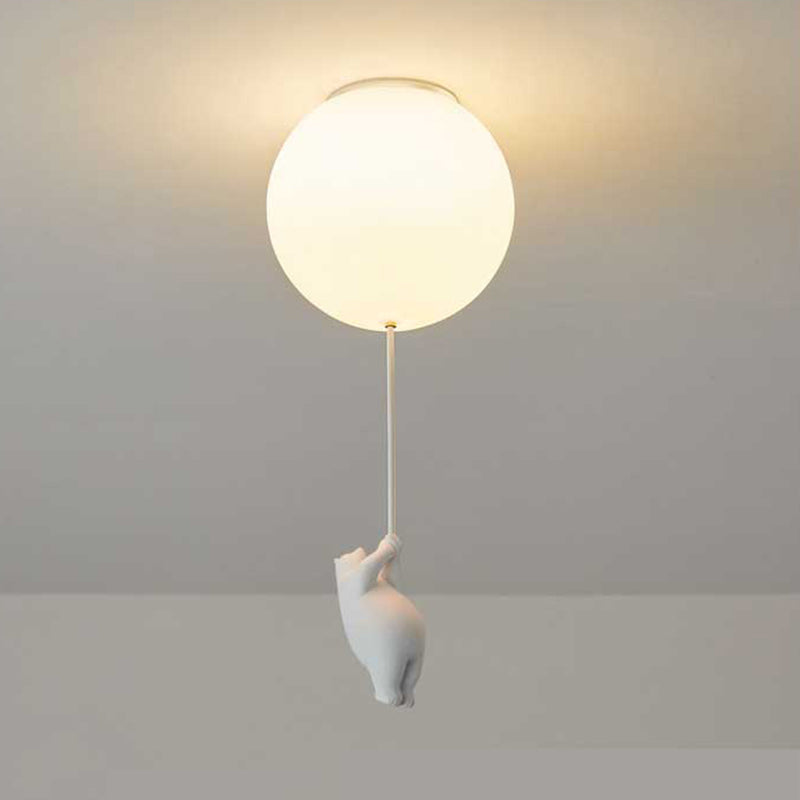 Bear Balloons Ceiling Light – LED Flush Mount, 3 Colours
