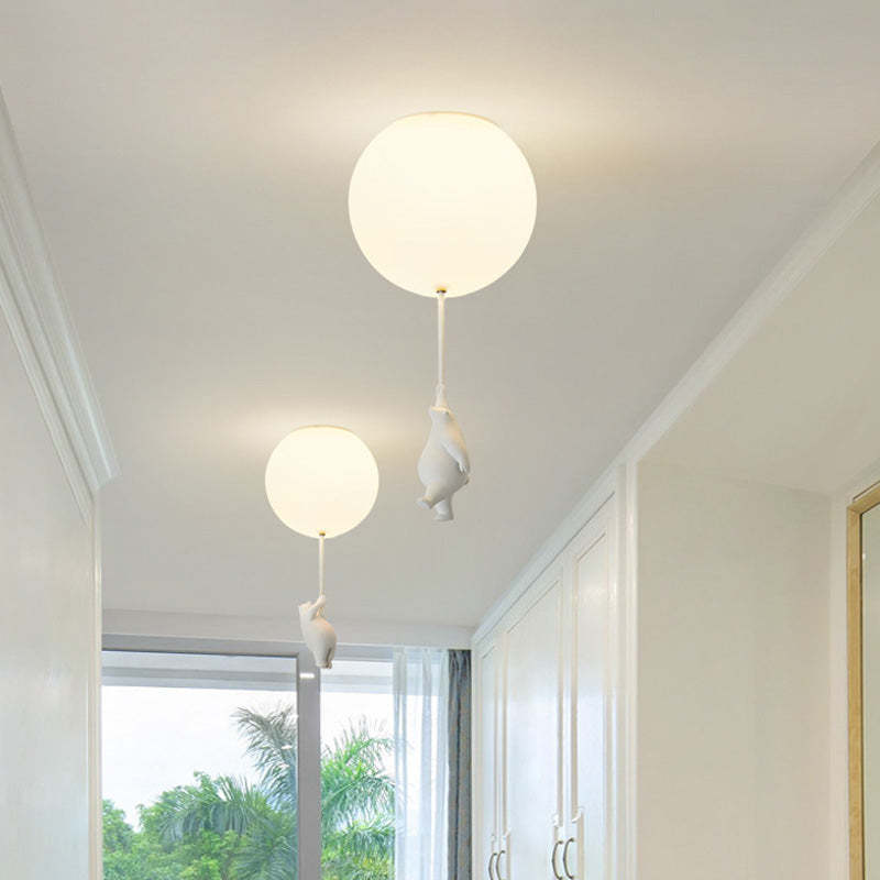 Bear Balloons Ceiling Light – LED Flush Mount, 3 Colours
