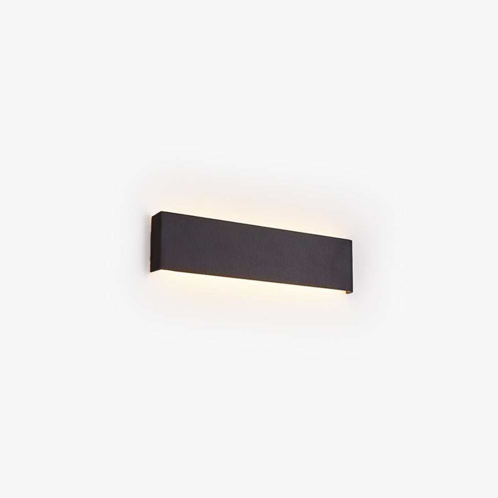 Edge Minimalist Rectangular Wall Lamp – Black, White, or Gold