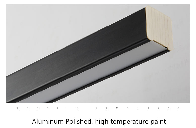 Modern LED Dining Room Chandelier – Nordic, Long Hanging Fixture