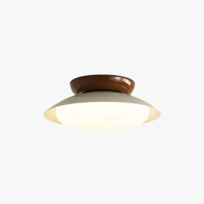 Morandi Vintage Flush Mount Ceiling Light – Metal & Acrylic, E27