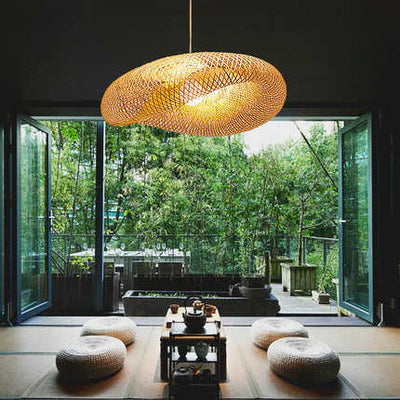 Bamboo Hanging Lamp