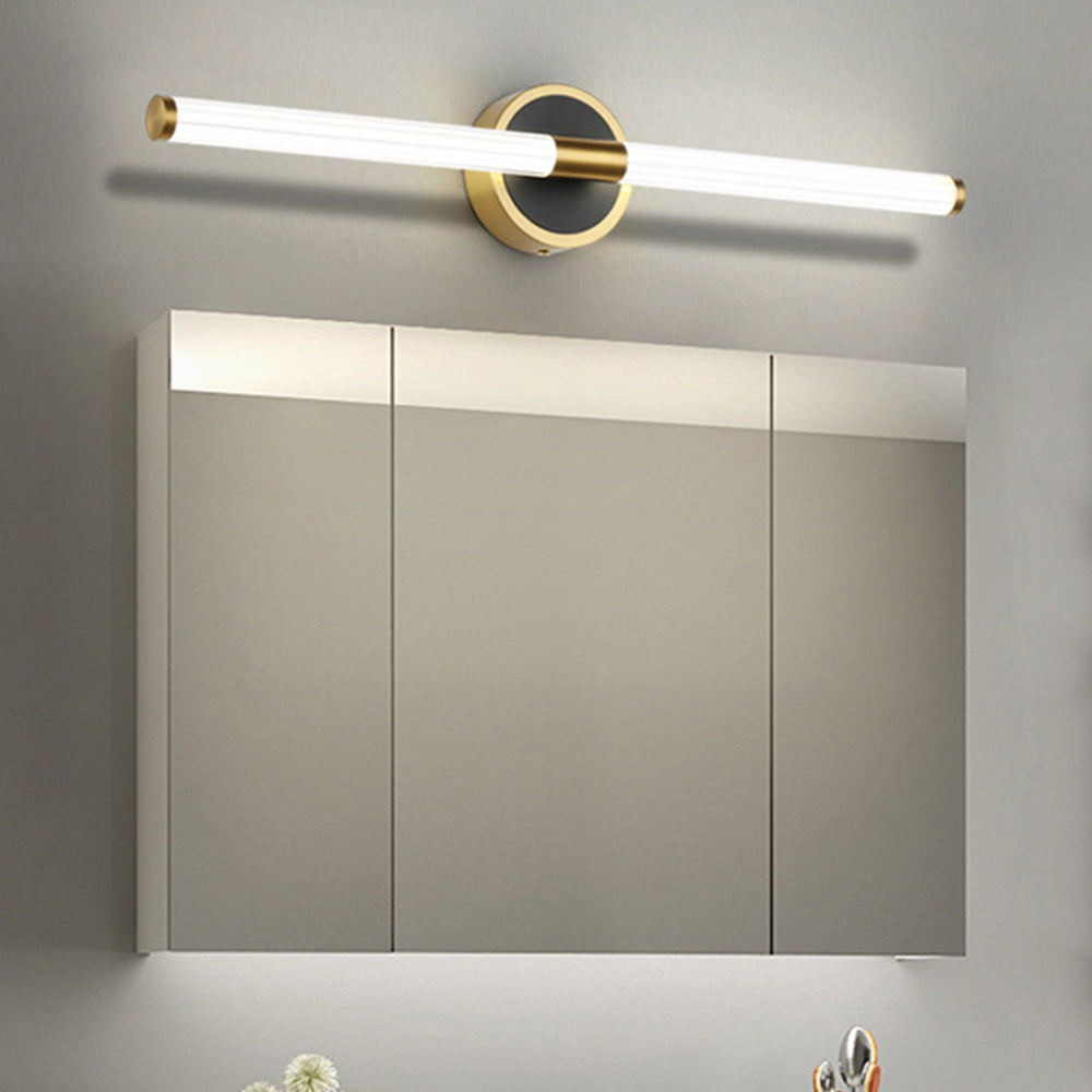 Leigh Cooper Black Mirror Vanity Wall Lamp – 21.3–25.2"
