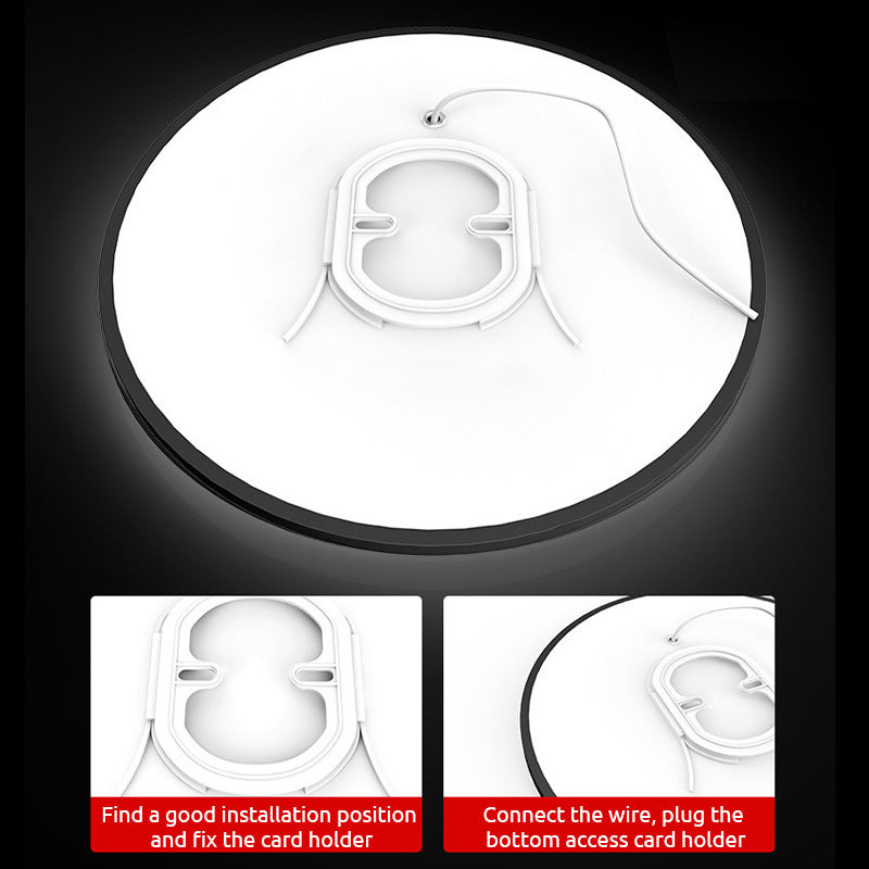 Modern Waterproof Round Ceiling Light – IP54, 3 Sizes