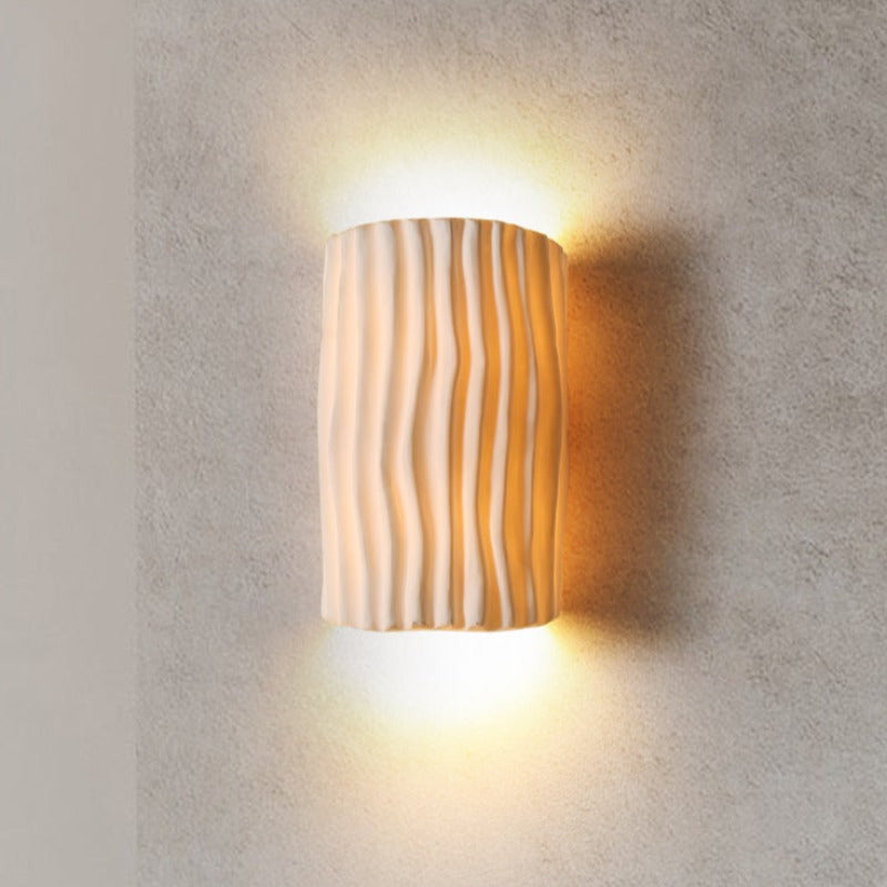 Morandi Retro LED Wall Lamp – Resin, Warm Light, 4 Colours