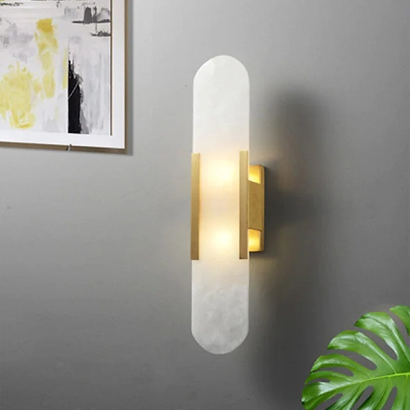 Nordic Modern Minimalist Wall Lamp – Black/Gold, LED, 15.8–31.5"