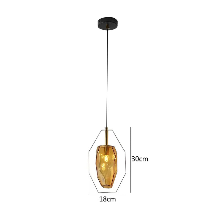 Stone Pendant Light – Modern Designer Suspension