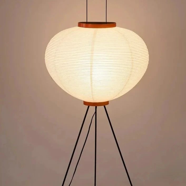 Japanese Akari Rice Paper Lamp – Minimalist Design