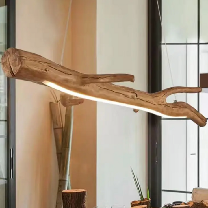Branch Chandelier – Nature-Inspired Resin Light Fixture