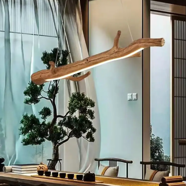 Branch Chandelier – Nature-Inspired Resin Light Fixture