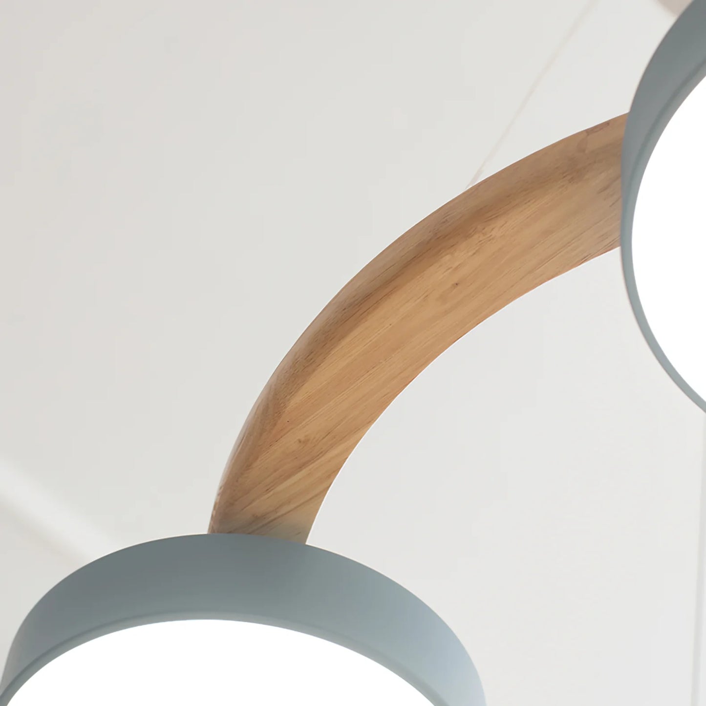 Morandi Modern Chandelier – Metal, Wood, Resin, Acrylic, 4–5 Lights