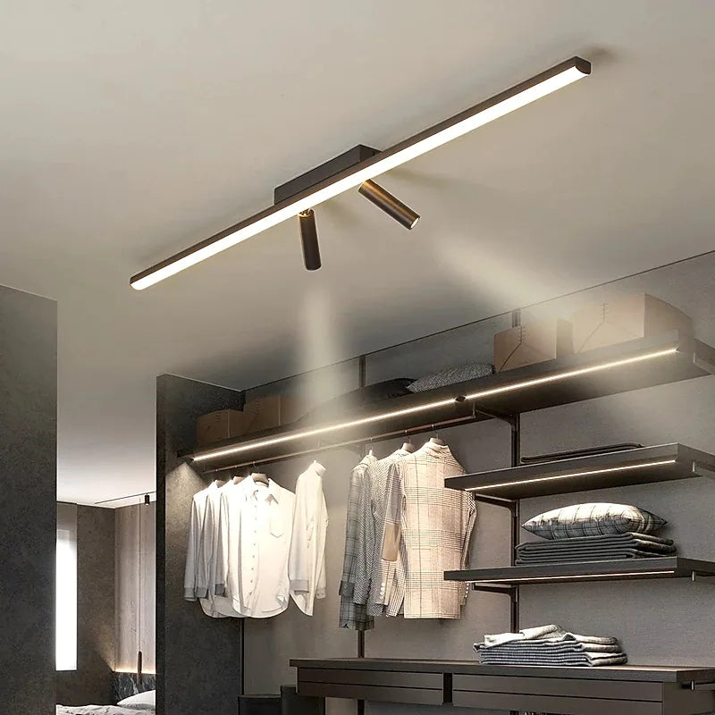 Haney Nordic Track Spotlight LED Ceiling Lamp – 31.5/39.4", 3-Color Switchable
