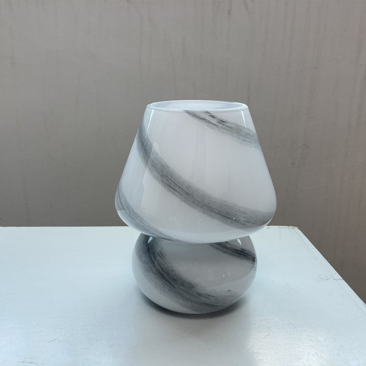 Glass Mushroom Lamp