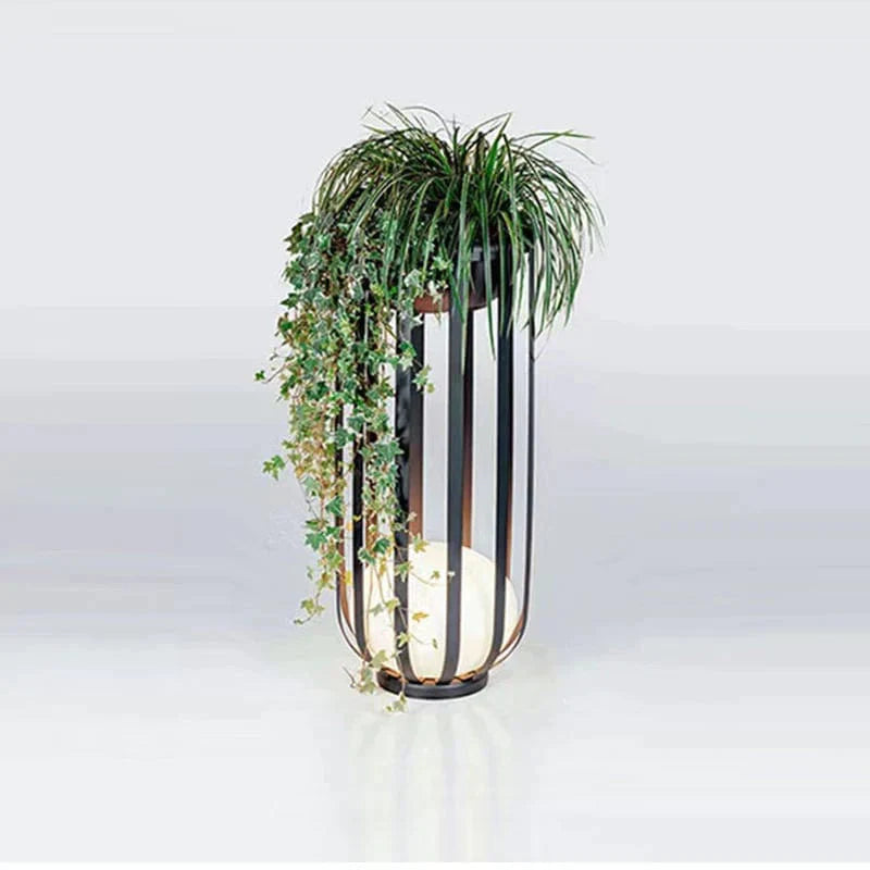 Solar Flower Stand Light – Outdoor LED with Dual Power