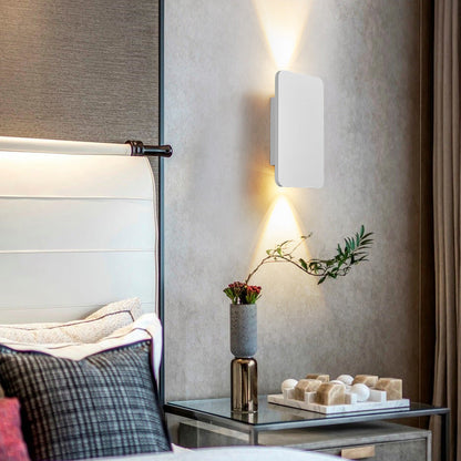 Ozawa Modern Square Wall Lamp – Metal & Acrylic Sconce for Bedroom & Living Room