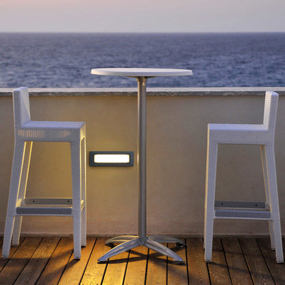 Orr Rectangular Outdoor Deck & Step Light – Black or Grey, 9.1" x 3.1"