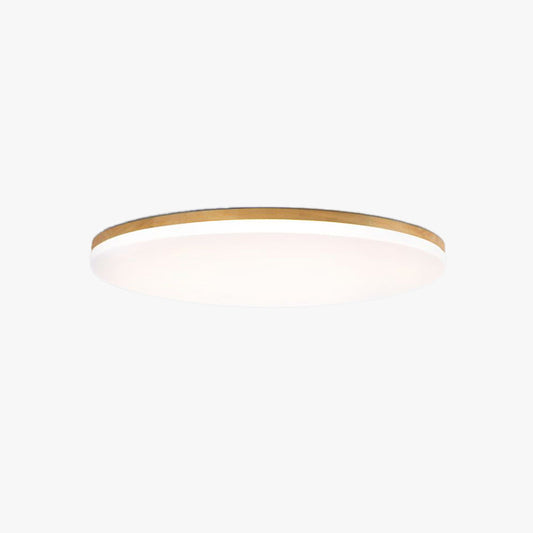 Ozawa Minimalist Wood Flush Mount Ceiling Light – 24/18.9/24"