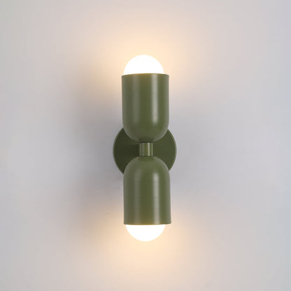 Morandi Double-Headed Wall Lamp – Scandinavian Design
