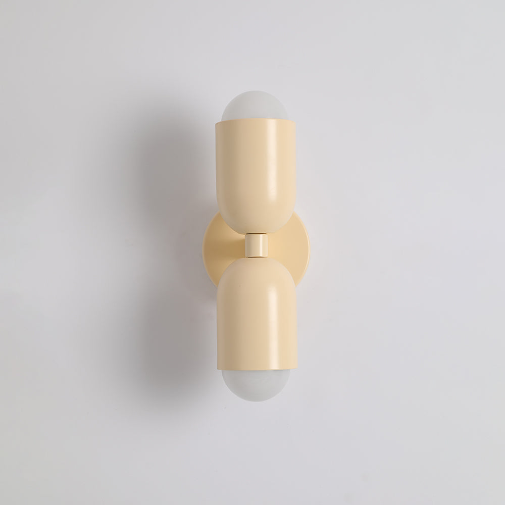 Morandi Double-Headed Wall Lamp – Scandinavian Design