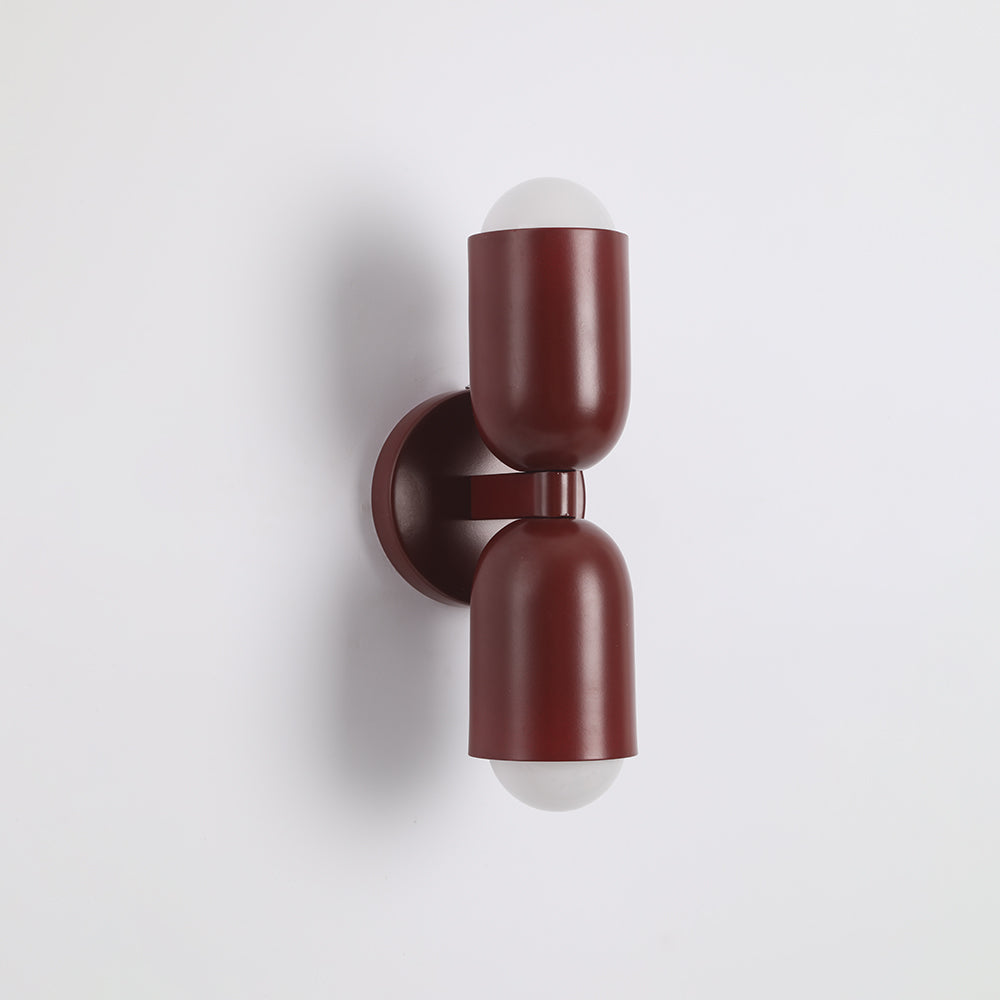 Morandi Double-Headed Wall Lamp – Scandinavian Design