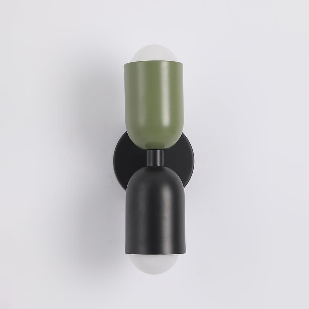 Morandi Double-Headed Wall Lamp – Scandinavian Design