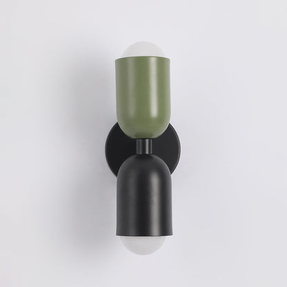 Morandi Double-Headed Wall Lamp – Scandinavian Design