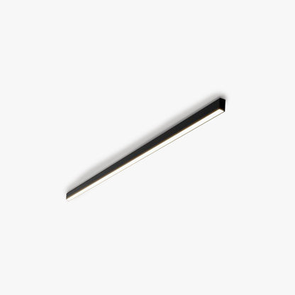 Edge Modern LED Linear Flush Mount Ceiling Light – Black, 23.6–47.2"