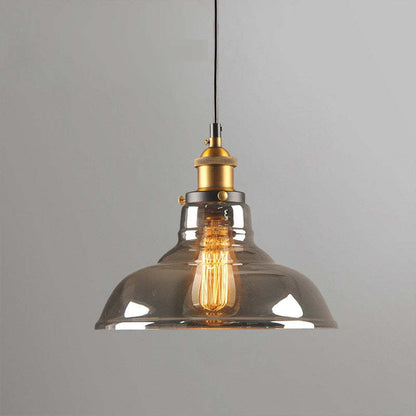 Vintage Glass Chandelier – Retro Nordic Pendant Light Fixture