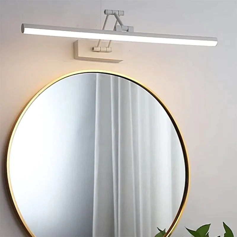 Edge Linear LED Vanity Wall Lamp – Metal Frame, Acrylic Shade