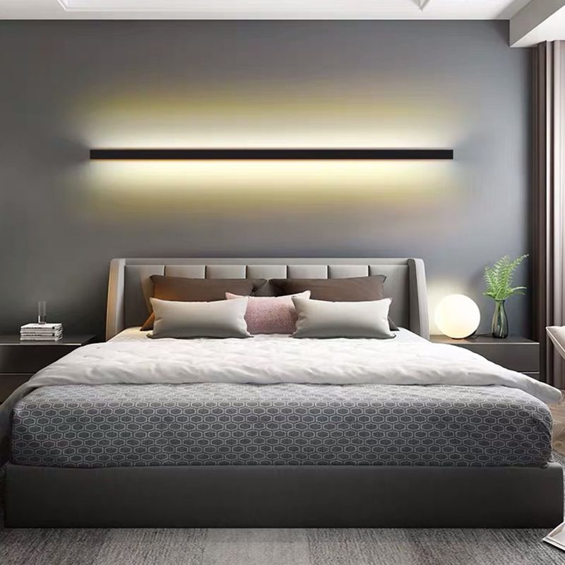Edge Minimalist Linear Wall Lamp – LED, 23.7- 47.3", 3 Colors