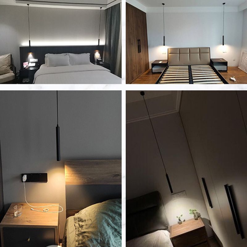 Sanna Black Pendant Light – Modern Ceiling Lighting for Living Spaces