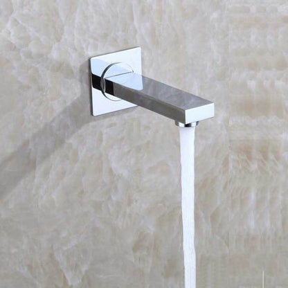 180 Degree Solid Bass Wall Outlet Wall Mounted Shower Spout-Shower Faucet-Index Bath