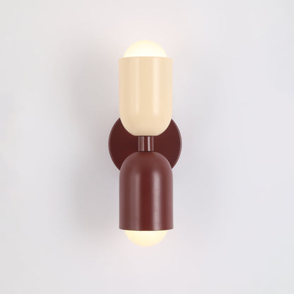 Morandi Double-Headed Wall Lamp – Scandinavian Design