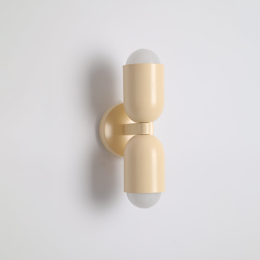 Morandi Double-Headed Wall Lamp – Scandinavian Design