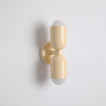 Morandi Double-Headed Wall Lamp – Scandinavian Design
