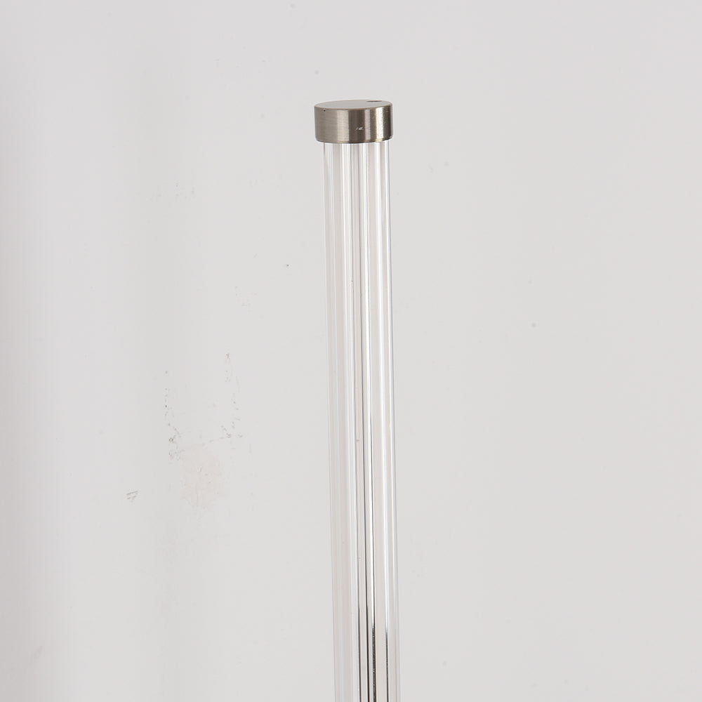 Edge Coppery & Nickel Wall Lamp – Metal & Acrylic, 23.6-31.6"