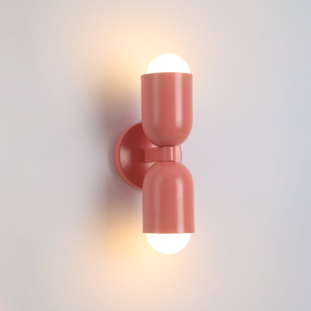 Morandi Double-Headed Wall Lamp – Scandinavian Design