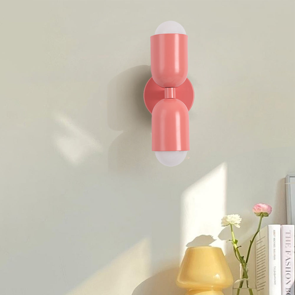 Morandi Double-Headed Wall Lamp – Scandinavian Design