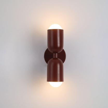 Morandi Double-Headed Wall Lamp – Scandinavian Design