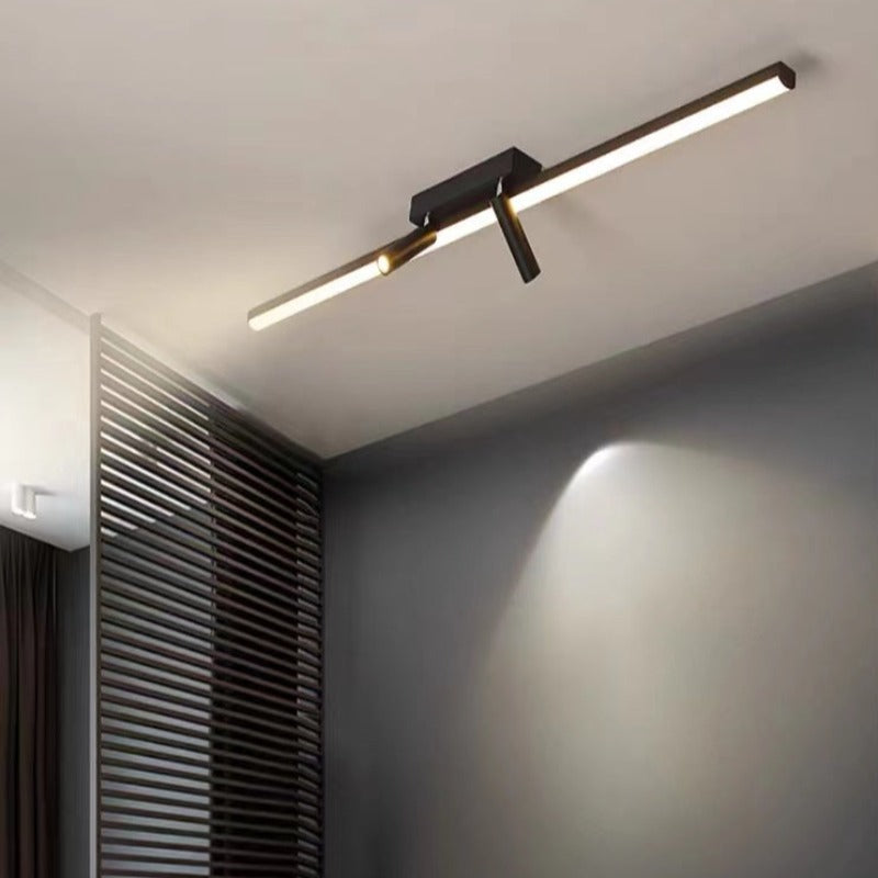Haney Nordic Track Spotlight LED Ceiling Lamp – 31.5/39.4", 3-Color Switchable