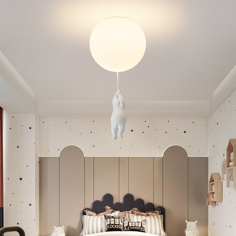 Bear Balloons Ceiling Light – LED Flush Mount, 3 Colours