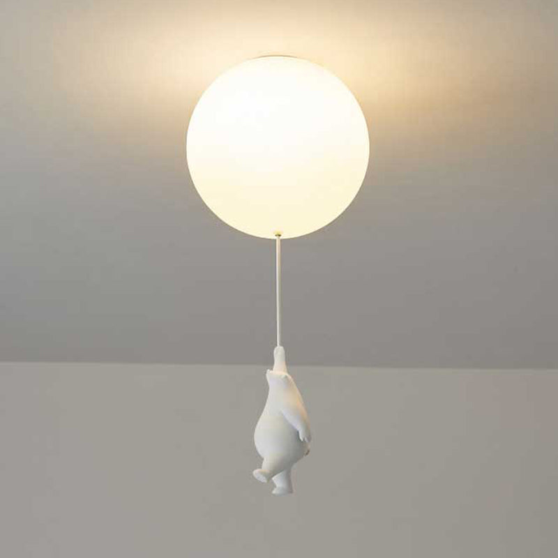 Bear Balloons Ceiling Light – LED Flush Mount, 3 Colours