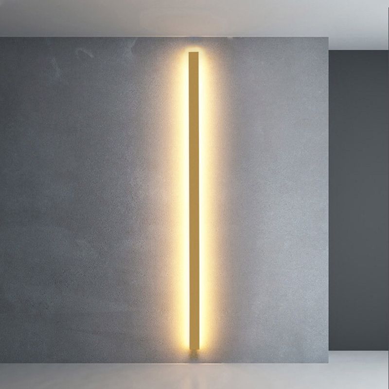 Edge Minimalist Linear Wall Lamp – LED, 23.7- 47.3", 3 Colors