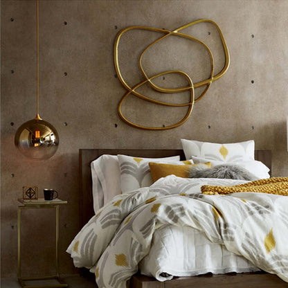 Levy Gradient Pendant Light – Modern Glass Globe, 5.9–15.8"