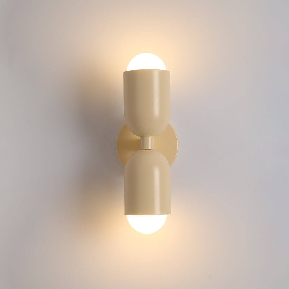 Morandi Double-Headed Wall Lamp – Scandinavian Design