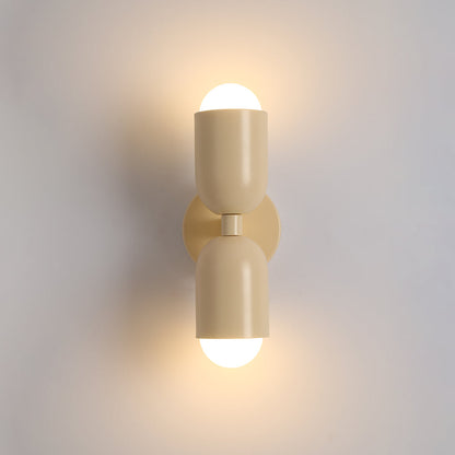 Morandi Double-Headed Wall Lamp – Scandinavian Design